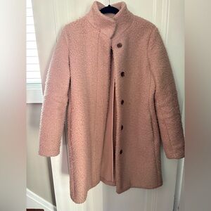 Old Navy light pink women’s button up coat